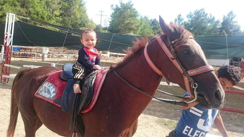 alanya horse riding child