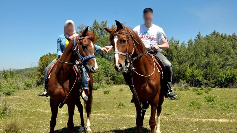 horse riding islamic alanya