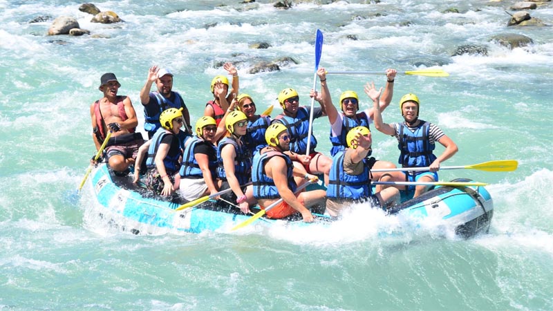 white water rafting alanya