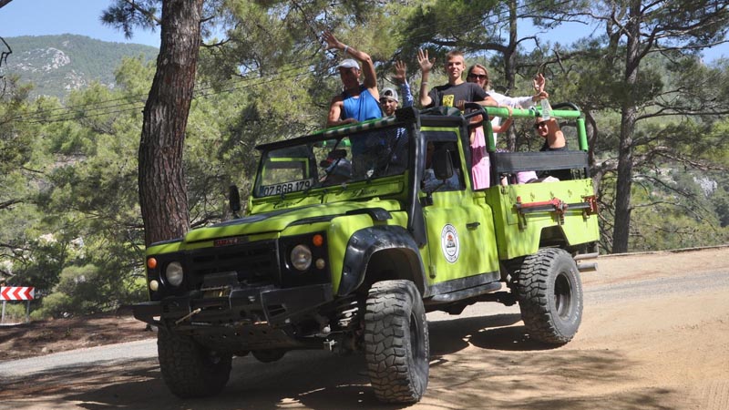 jeep safari in okurcalar