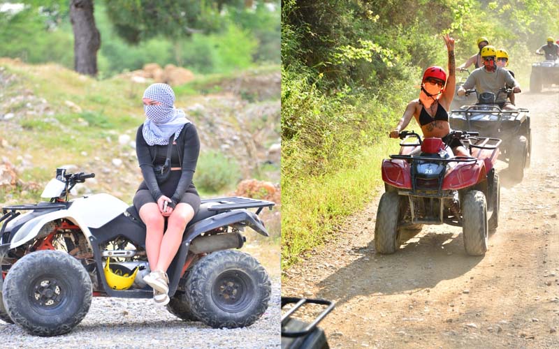 quad riding MAHMUTLAR
