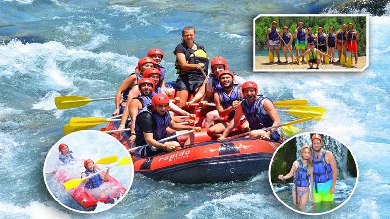 rafting from mahmutlar