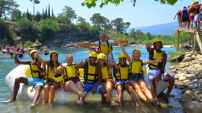 rafting trip from mahmutlar