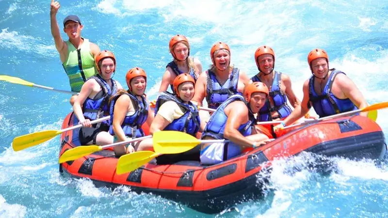 white water rafting from mahmutlar