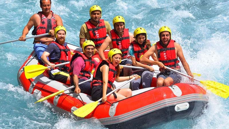 rafting from alanya