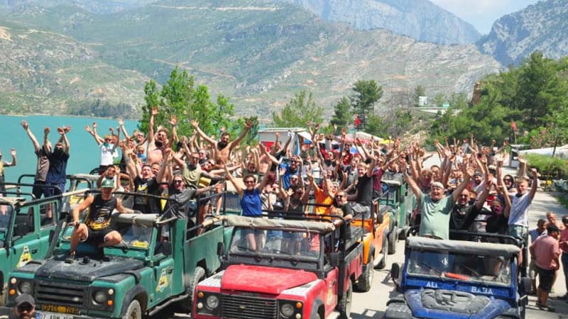 side jeep safari tour