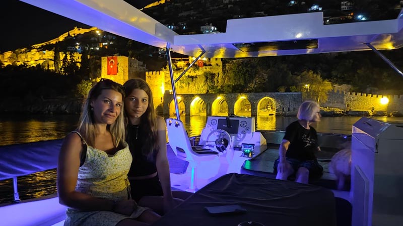 alanya private yacht charter