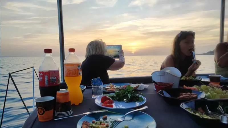 sunset private yacht hire alanya