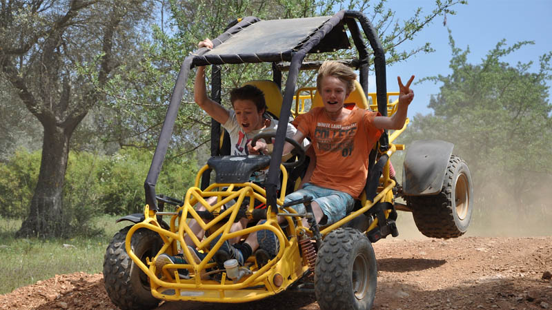 buggy riding