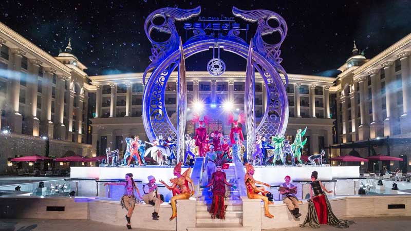 land of legends night show