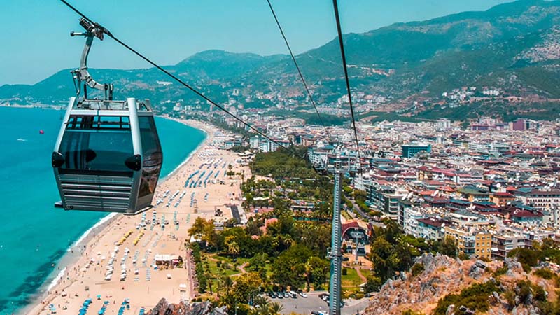 alanya cable car ticket