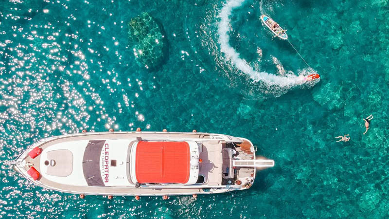 cleopatra yacht okurcalar