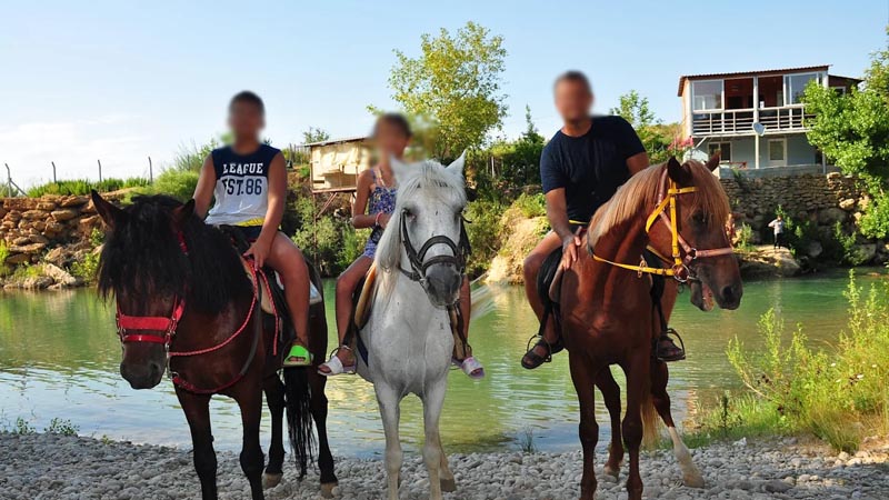 horse safari in Okurcalar