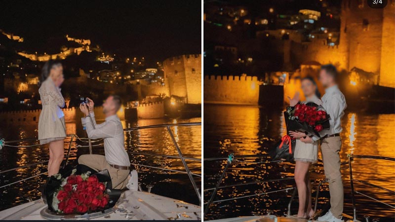 marriage proposal alanya