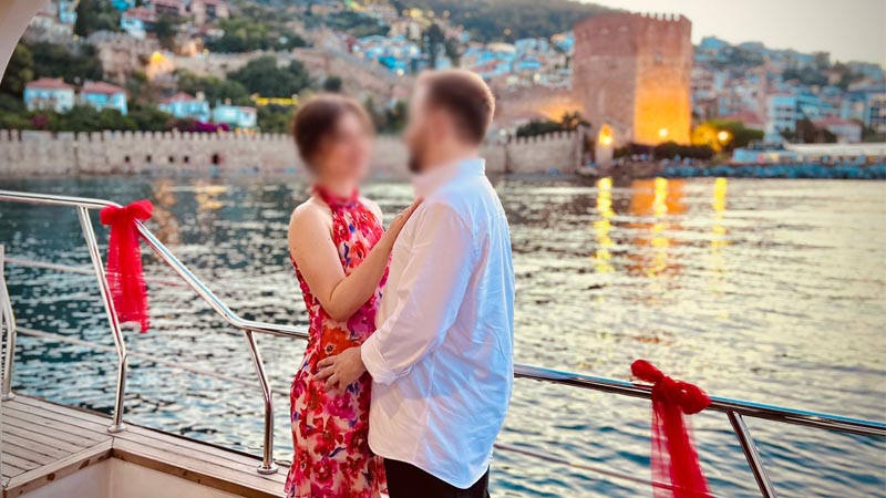 marriage proposal in alanya