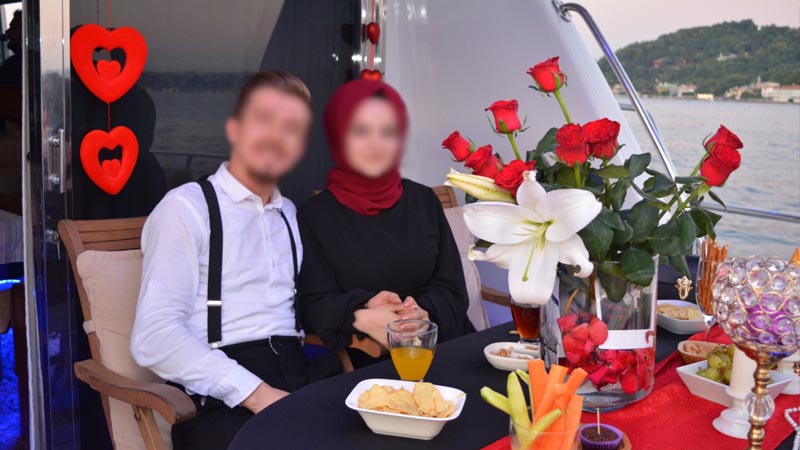 wedding anniversary in alanya