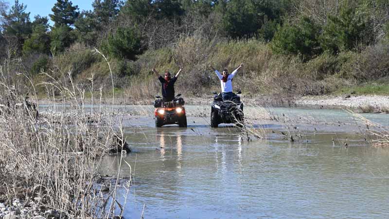 private quad riding in alanya