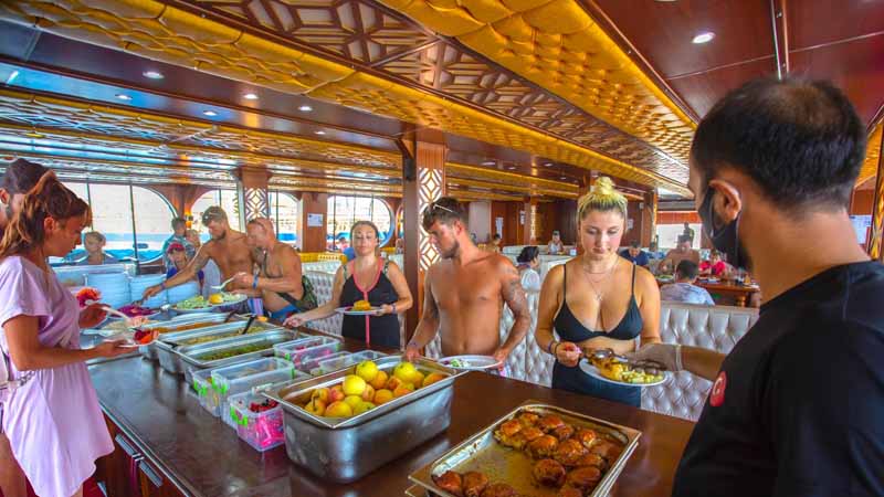 alanya pirate ship lunch included